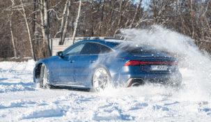 Czy nagłe oziębienie prowadzi do ataku zimy? W razie czego mam lekarstwo &#8211; Audi RS 7 Performance