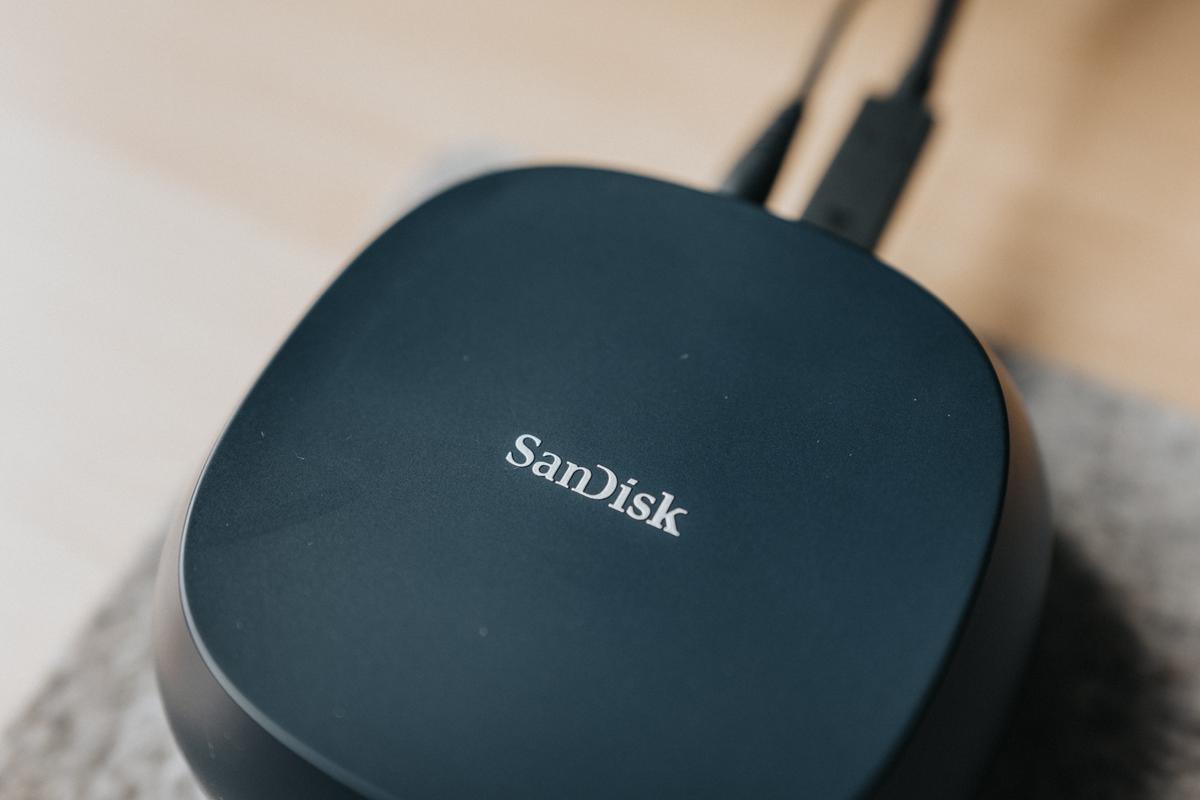 SanDisk Desk Drive 8 TB SSD - test dysku. Fot. KB. 