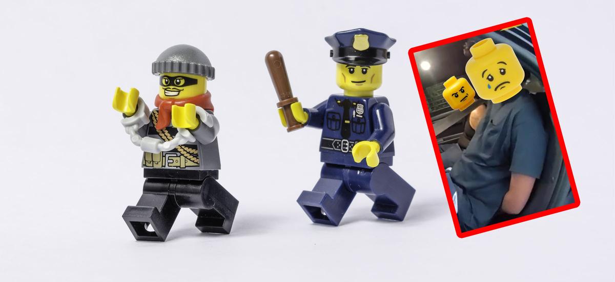 Policja omijała prawo za pomocą ludzików Lego. Teraz ma problemy