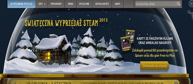 Świąteczna wyprzedaż gier w Steam