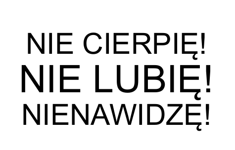 Witam. Mam na imię Rafał i nie jestem hejterem!
