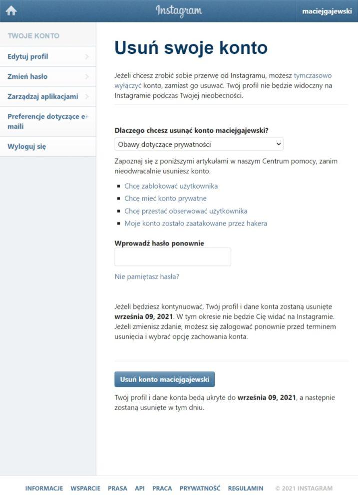 Jak Usunąć Konto Na Instagramie Usuwanie Ig Na Trwałe Instrukcja Krok Po Kroku 9535