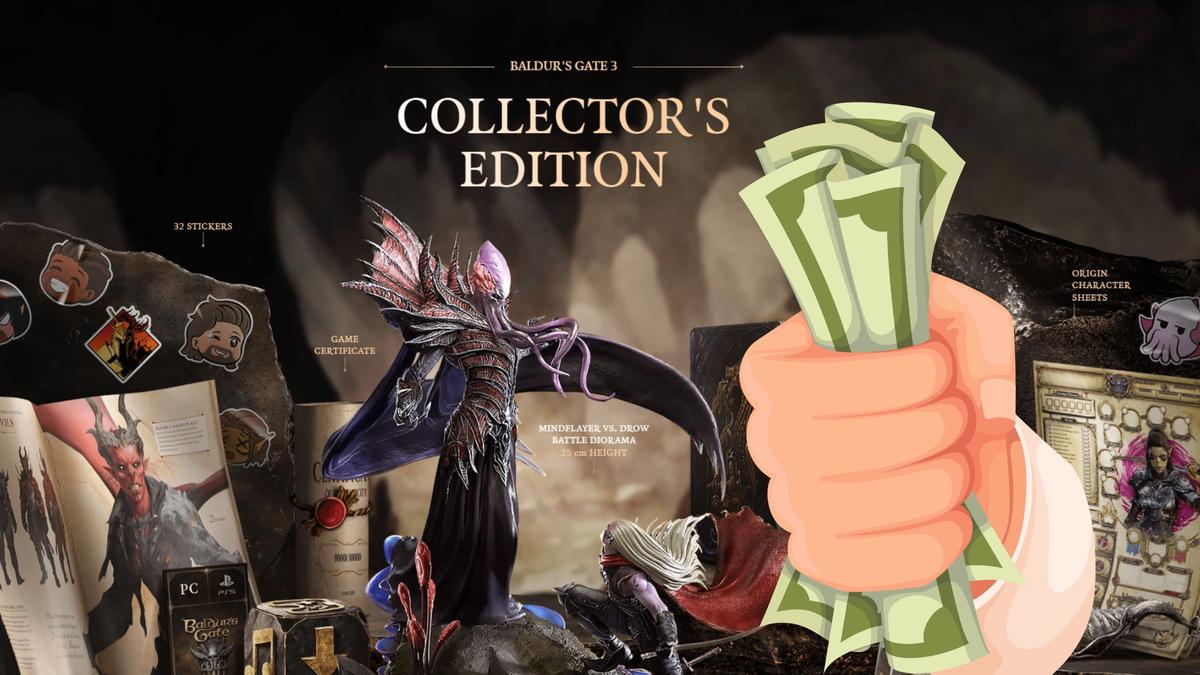 Edycja kolekcjonerska Baldur's Gate 3 osiąga zadziwiające ceny