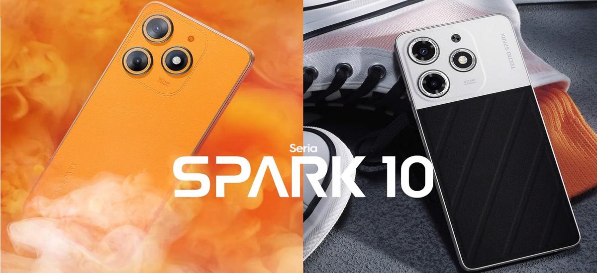 Nowość: Tecno Spark 10 Pro Magic Skin w wersji Lunar Eclipse oraz Orange