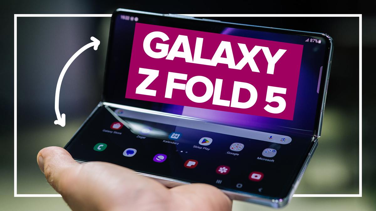 Samsung Galaxy Z Fold 5 to jeszcze nie ideał. Test Spider's Web [WIDEO]