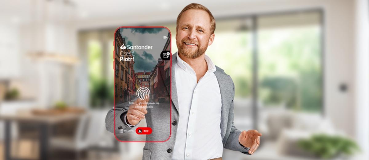 Nowa aplikacja Santander mobile. Personalizacja pozwala dopasować ją do swoich potrzeb 