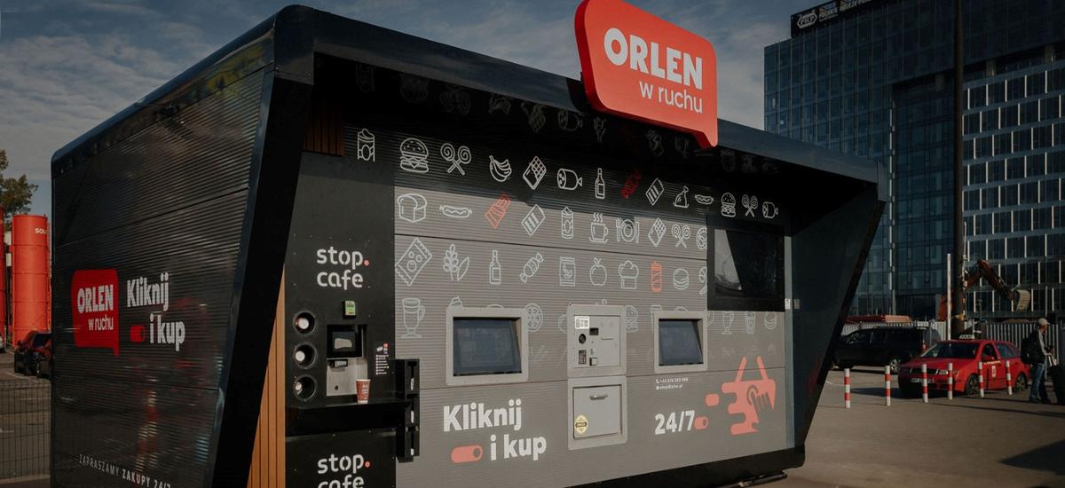 Nie musicie iść na stację, żeby kupić kanapkę W polskich miastach stają automaty Orlenu