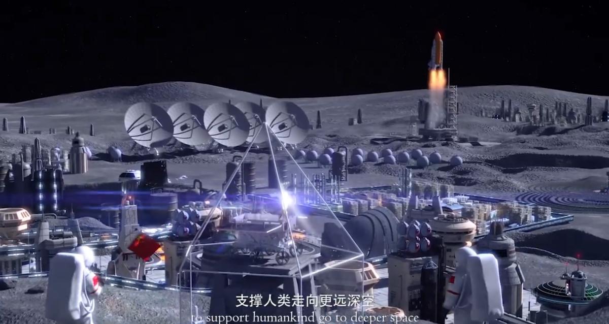 Chiny pokazują co zbudują na Księżycu. Specjaliści złapali się za głowę