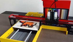 Urządzenie z klocków Lego drukuje rzeczy z... klocków Lego. Youtuber stworzył coś wspaniałego