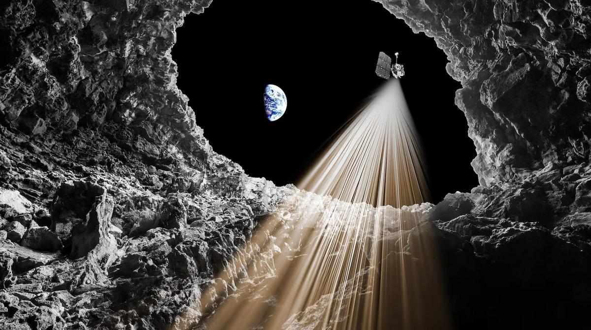 Na Księżycu znaleźli tajemnicze tunele. Tu będą mieszkać ludzie