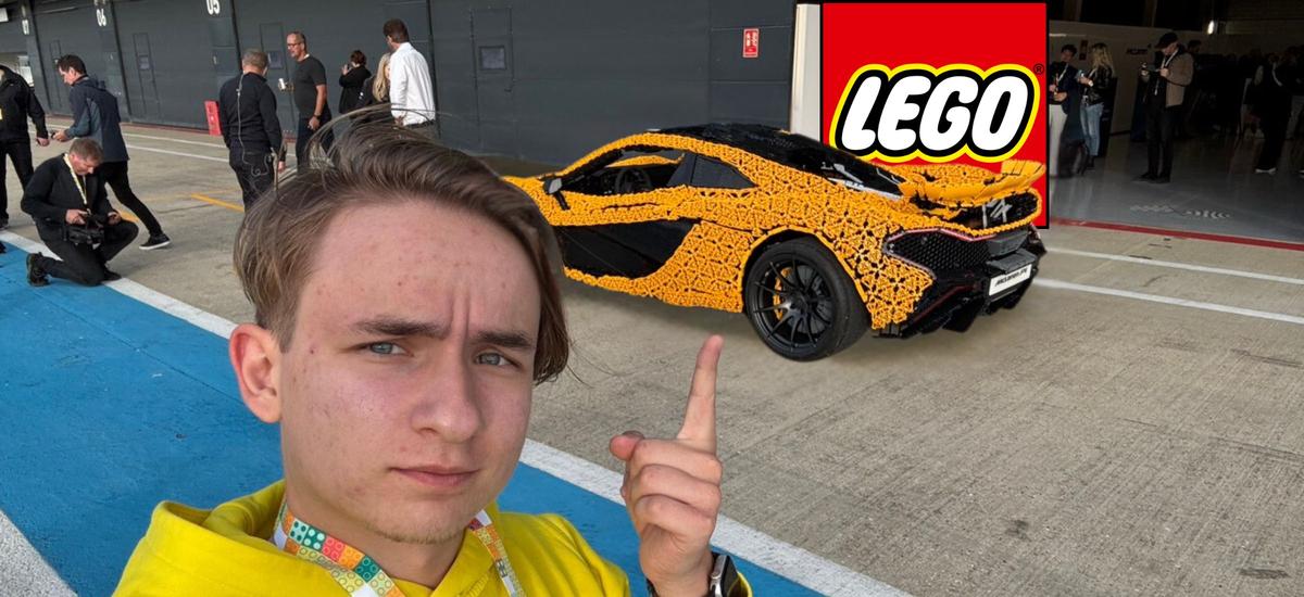 Prawdziwy McLaren P1 z klocków LEGO? Tak, to nie żart