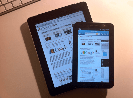 Galaxy Tab vs. iPad 