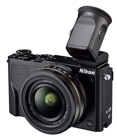 Nikon DL 18-50 prezentuje się najciekawiej ze wszystkich. 