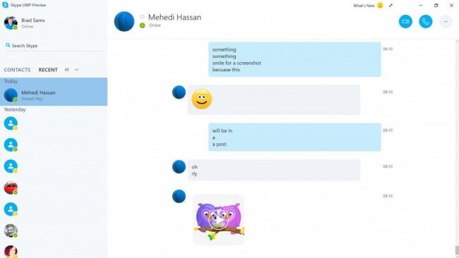 Skype dla Windows 10 
