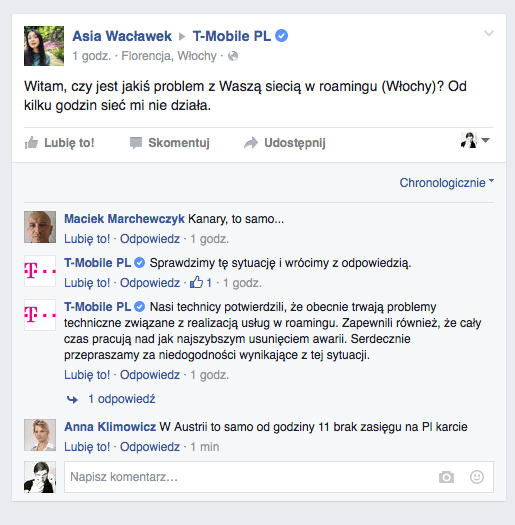 Roaming w T-Mobile nie działa 