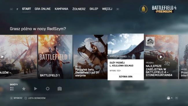 Battlefield interfejs battlelog 8 
