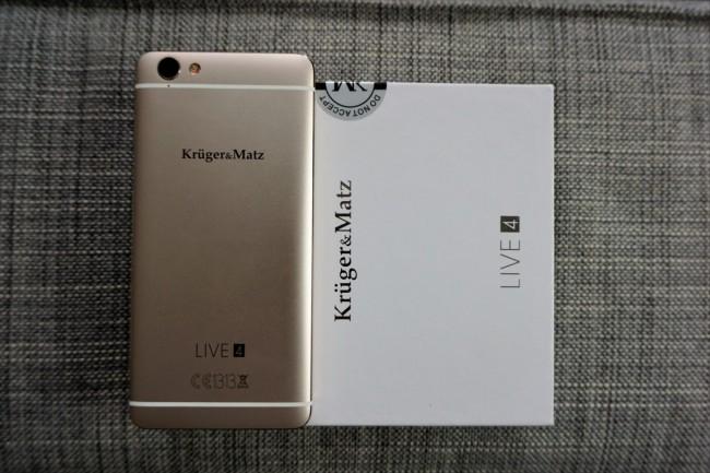 Kruger&amp;Matz Live 4S to dobry i tani smartfon z Androidem. class="wp-image-522412" 