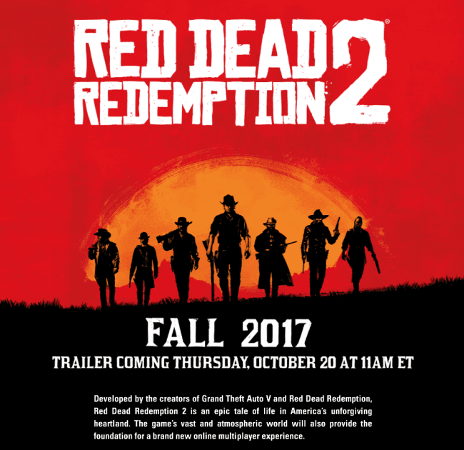 Red Dead Redemption Trailer Multiplayer 