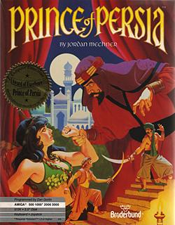 Okładka Prince Of Persia z 1989 roku. class="wp-image-526238" 