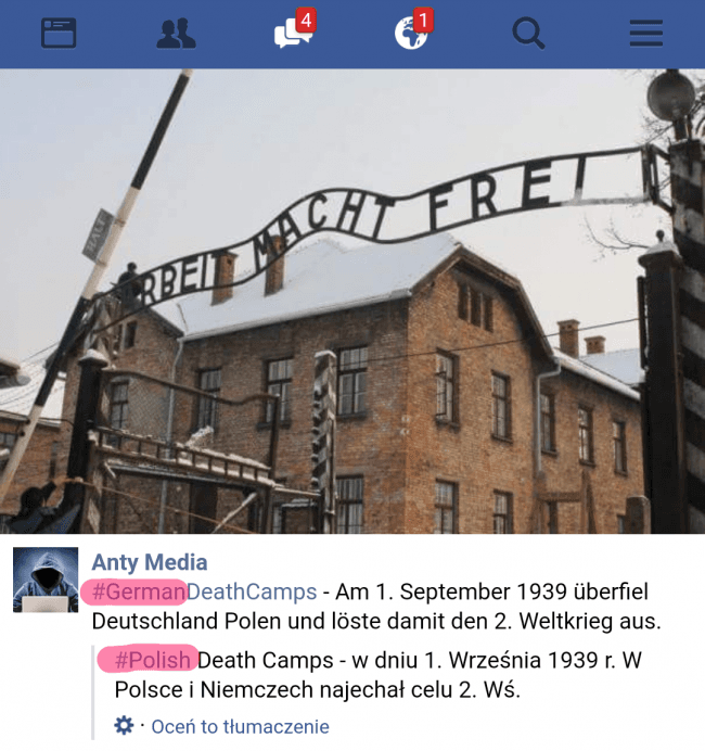 Polskie obozy śmierci na Facebooku class="wp-image-540139" 
