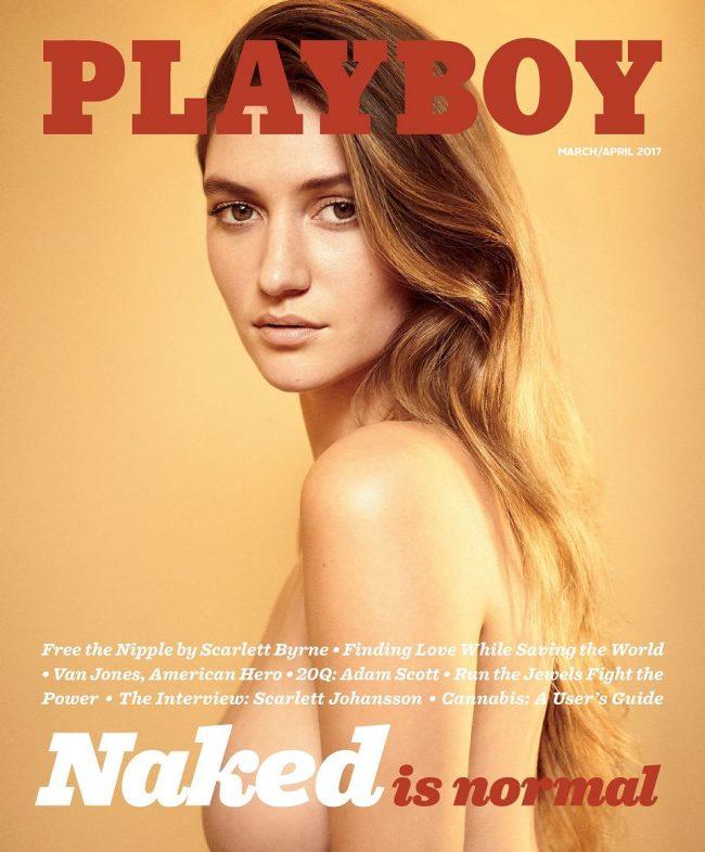 Playboy wraca do nagich zdjęć - okładka nowego numeru 