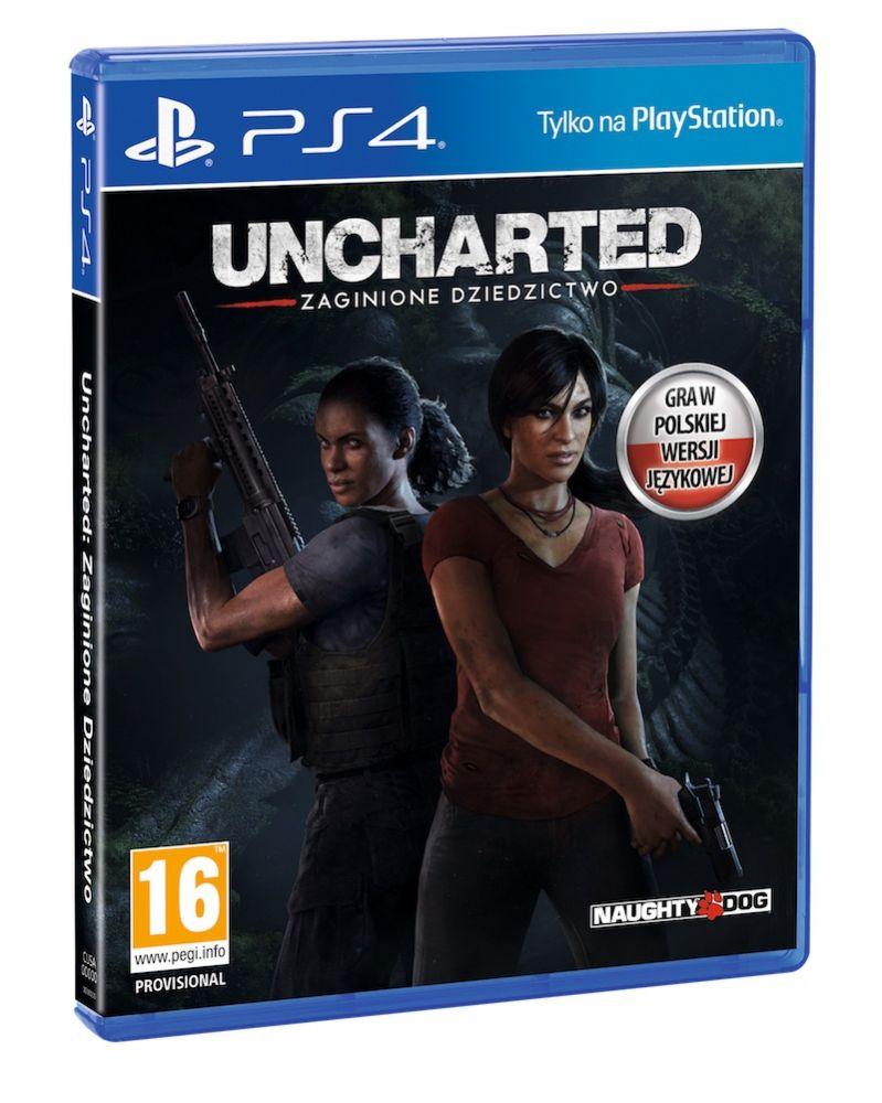Pudełko Uncharted: Zaginione Dziedzictwo - samodzielne DLC do Uncharted 4 na PS4 PL class="wp-image-557139" 