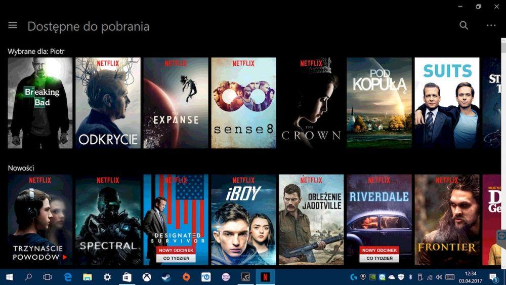 Tryb offline w aplikacji Netflix na system Windows 10 class="wp-image-555226" 