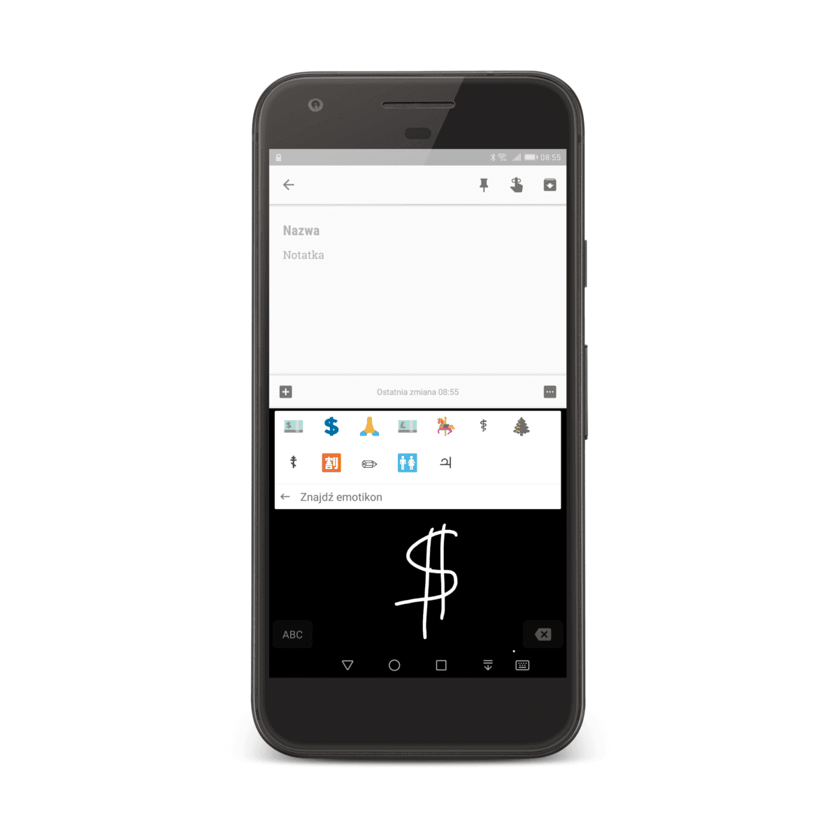 Gboard klawiatura emoji dla Androida 
