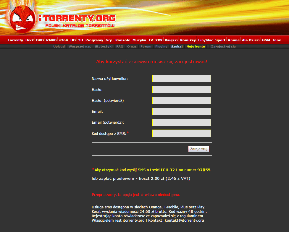 Nie, Torrenty.org nie wróciły. To tylko oszuści, którzy wyłudzają pieniądze class="wp-image-574249" 
