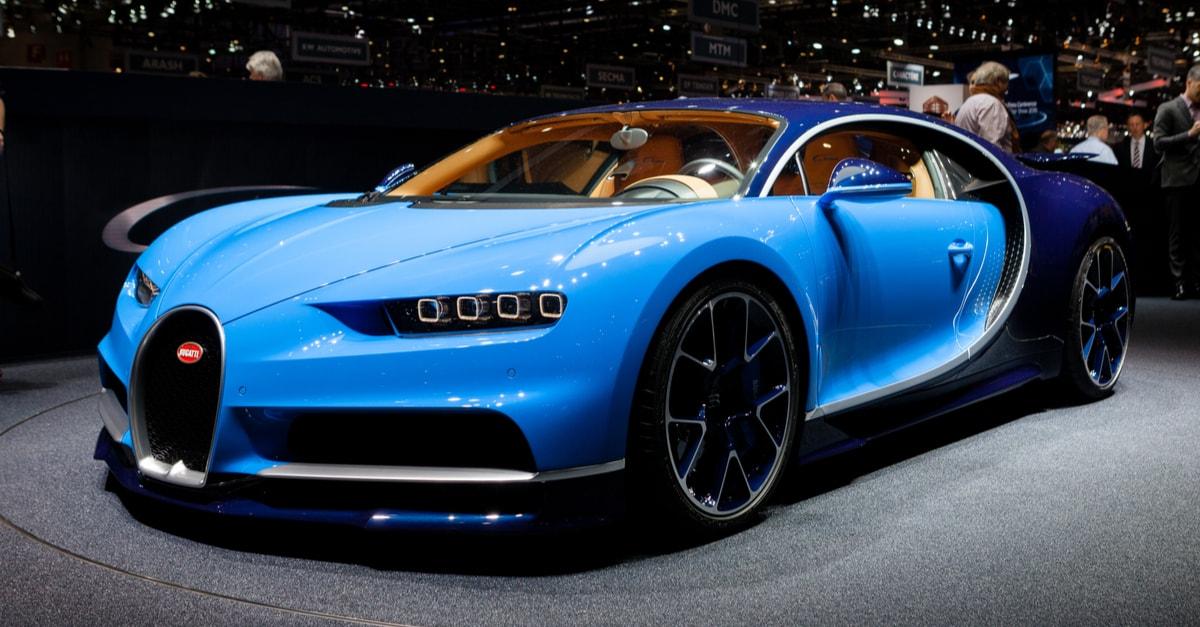 Bugatti Chiron - prędkość maksymalna 