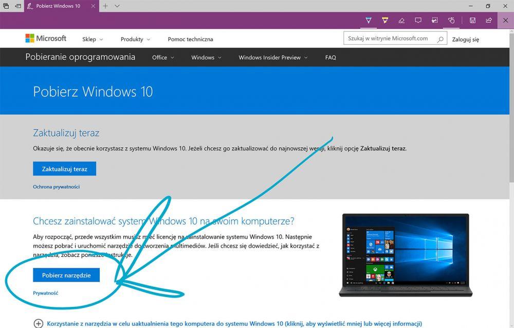 jak zainstalować system Windows 10 class="wp-image-580041" 