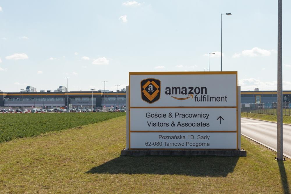 Centrum logistyczne Amazon w Sadach pod Poznaniem fot. Wirestock Creators / Shutterstock.com 
