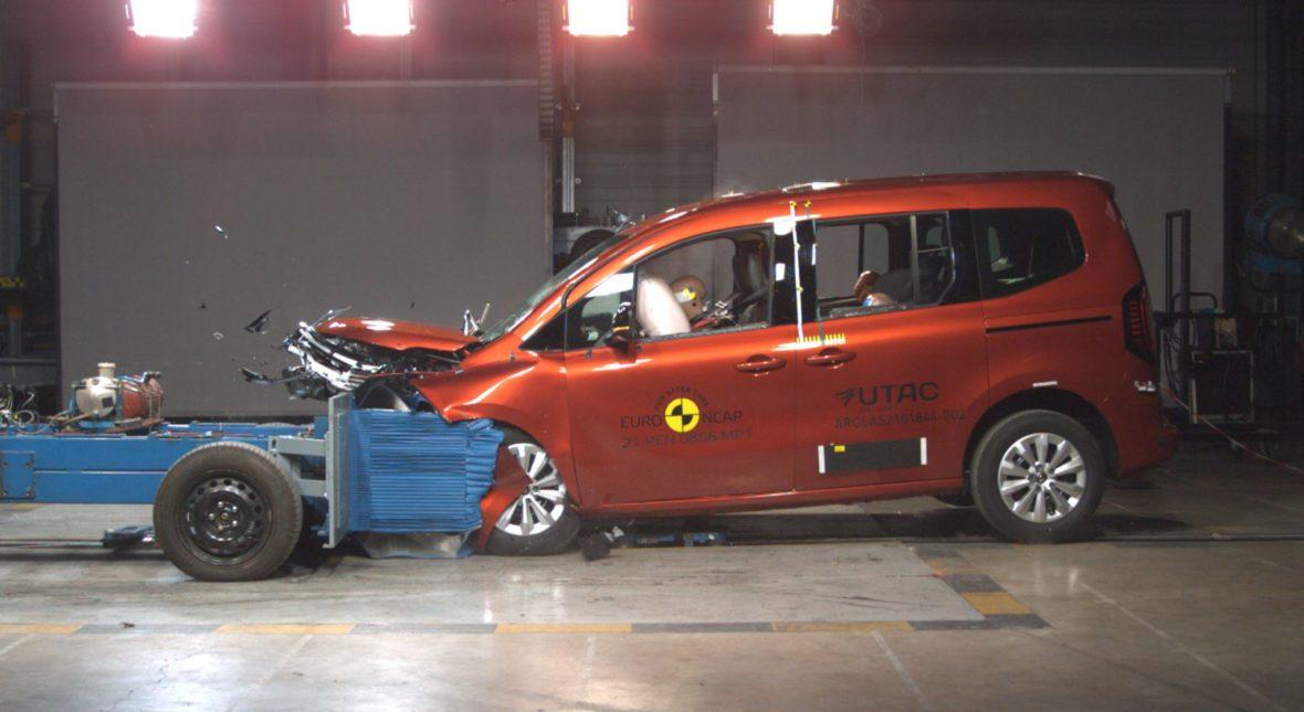Renault Kangoo i Opel Mokka rozbite przez Euro NCAP