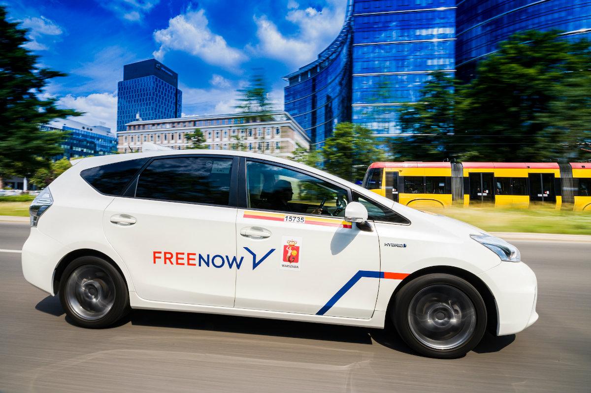 Free Now chce, by taksówkarze przesiedli się na elektryki. Obiecuje dopłaty i stacje ładowania