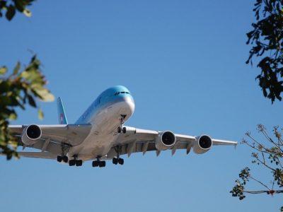 emisja dwutlenku węgla samoloty