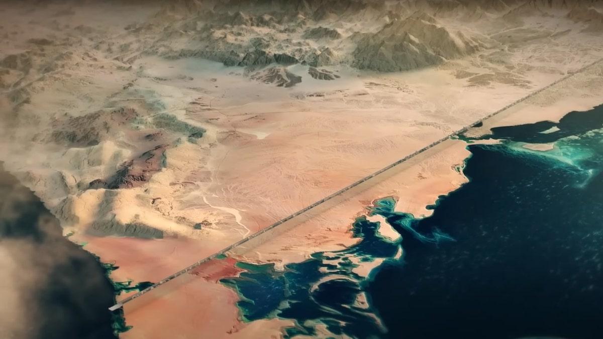 The Line -miasto przyszłości powstaje na pustyni w Arabii Saudyjskiej