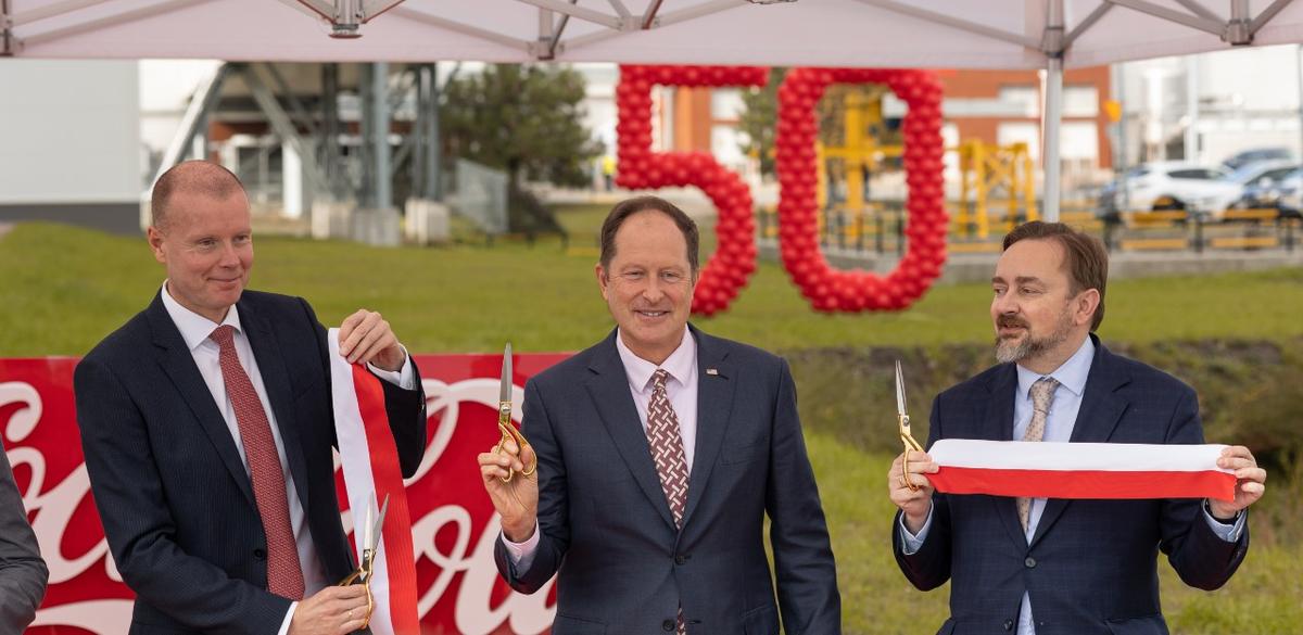Coca-Cola otwiera w Polsce nową inwestycję