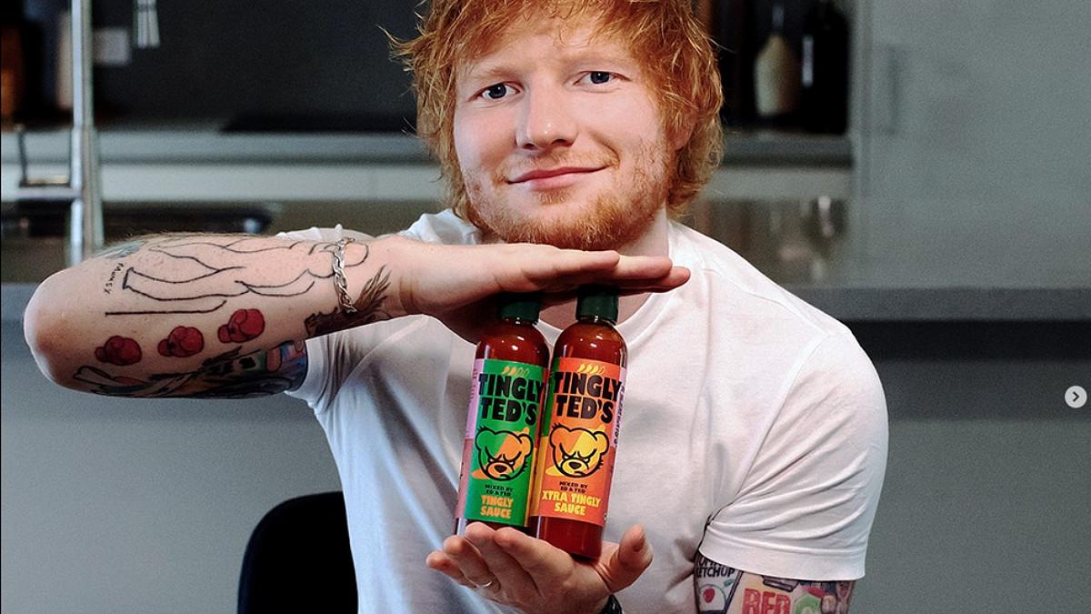 Ed Sheeran wchodzi w nowy biznes. Nowy produkt jest do wszystkiego byle nie do bananów