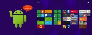 Na tablecie z Windows 8 uruchomisz aplikacje napisane dla Androida