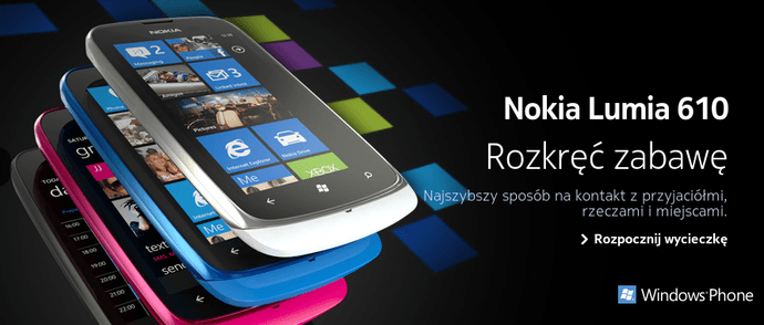 Nokia prezentuje nowy smartfon z linii Lumia &#8211; 610