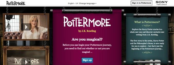 Pottermore wyszedł z bety. Czy takiego serwisu oczekiwali fani Harry&#8217;ego Pottera?