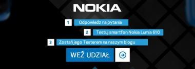 Zostań testerem Nokia Lumia 610