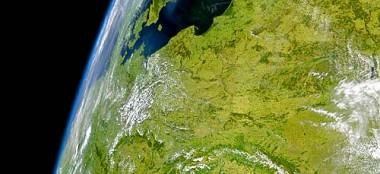 poland from space