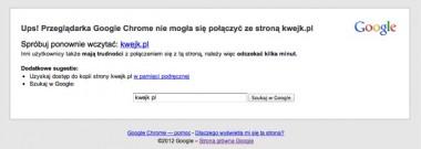 Poważna awaria &#8211; Wykop i Kwejk nie działają. NaTemat, Money.pl, PayU i inne też