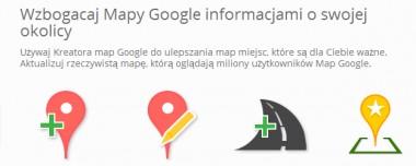 Kreator Map Google Dostępny dla Polski