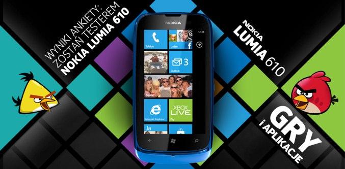 Oto co sądzą o smartfonie Nokia Lumia 610 jej testerzy (infografika)