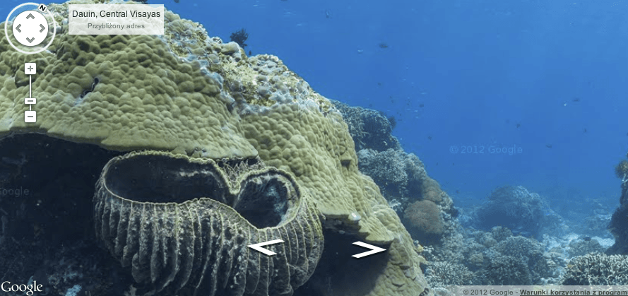 Google Street View underwater podwodne diving 2 