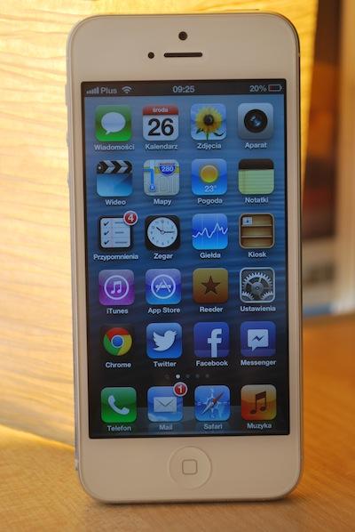 iPhone 5, d 