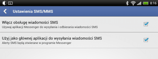 messenger sms 