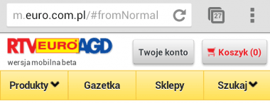 Polskie sklepy internetowe niestety najczęściej stoją daleko w tyle.